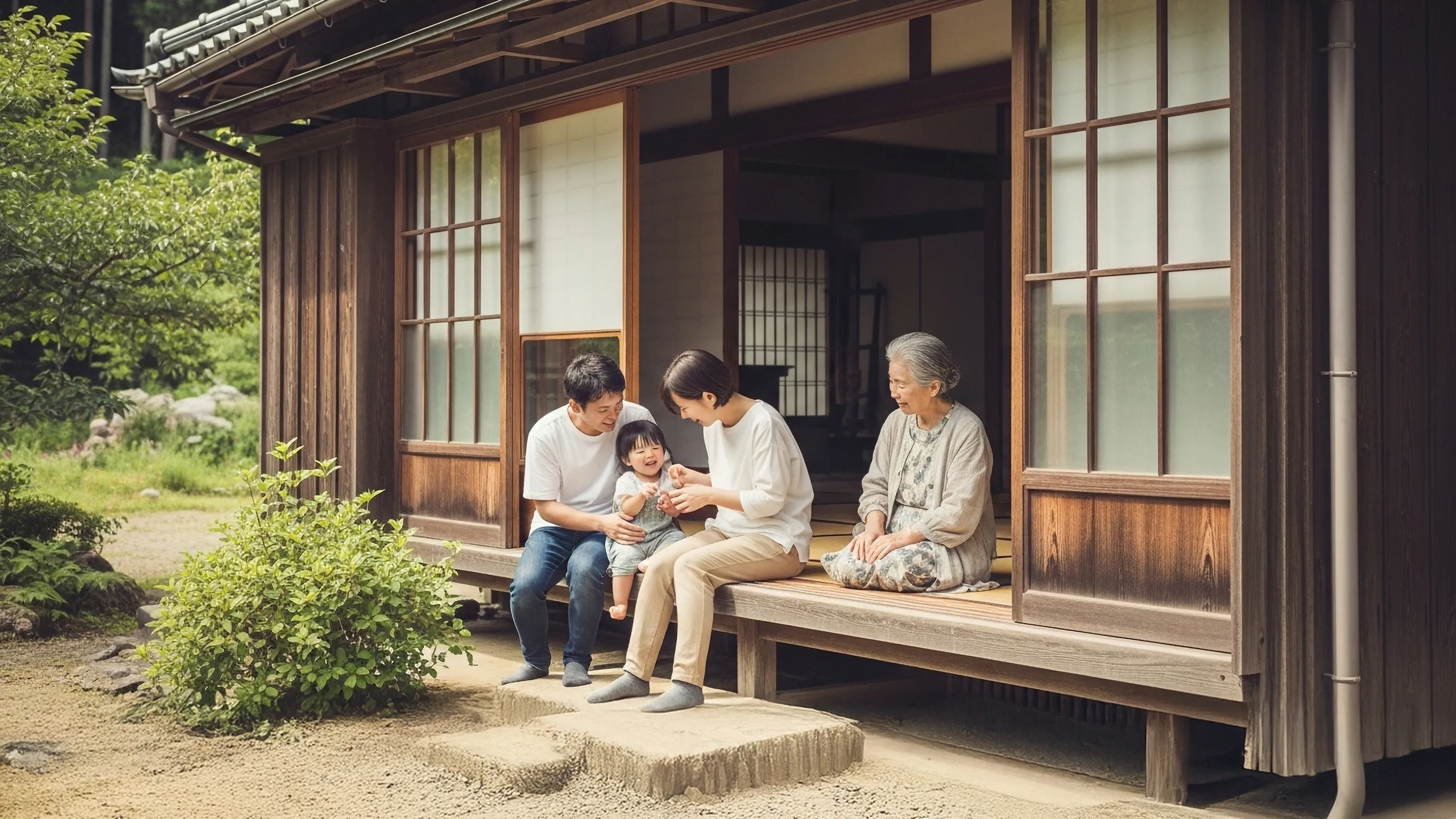 家族団欒の風景